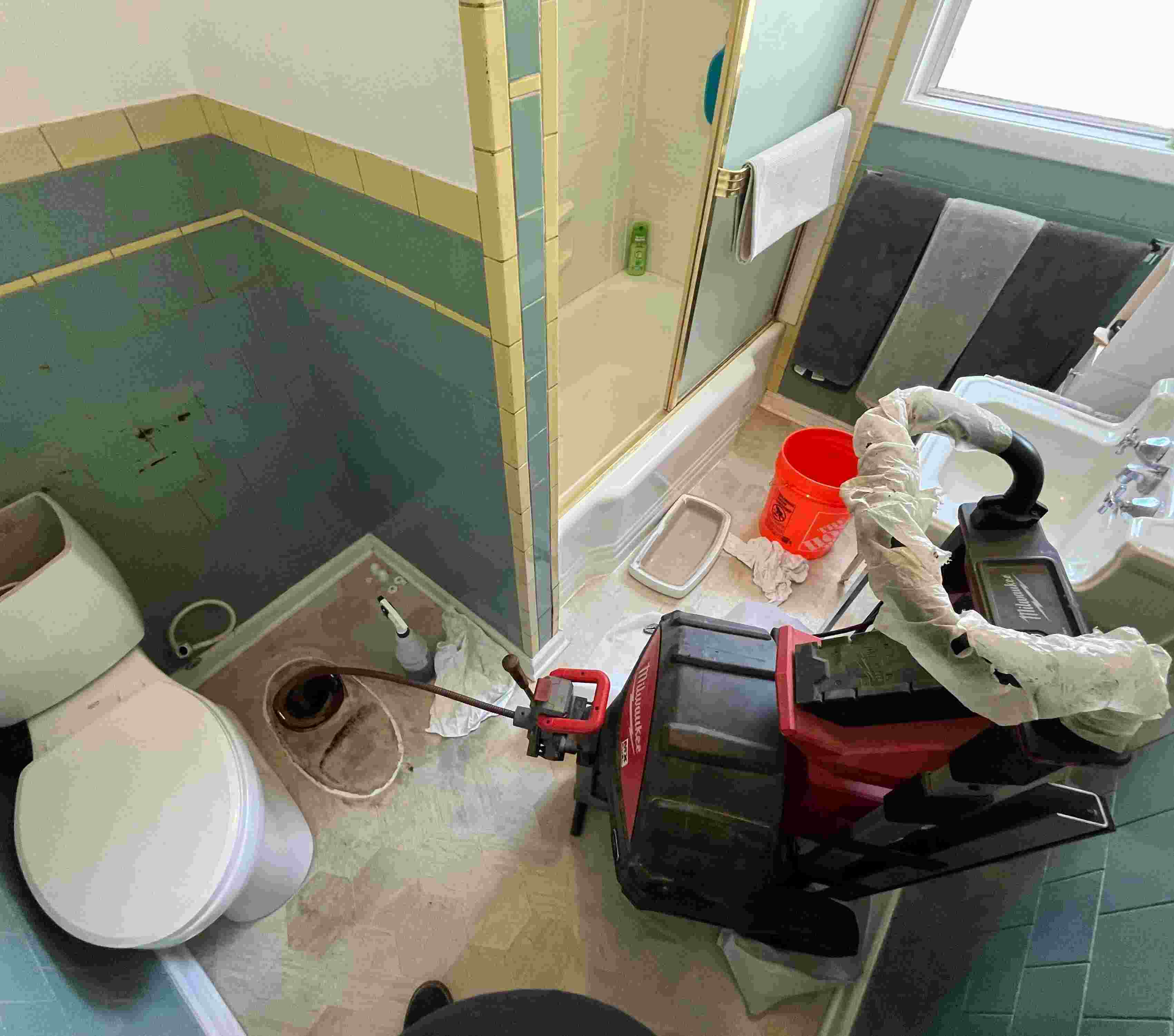 Commercial kitchen plumbing installation