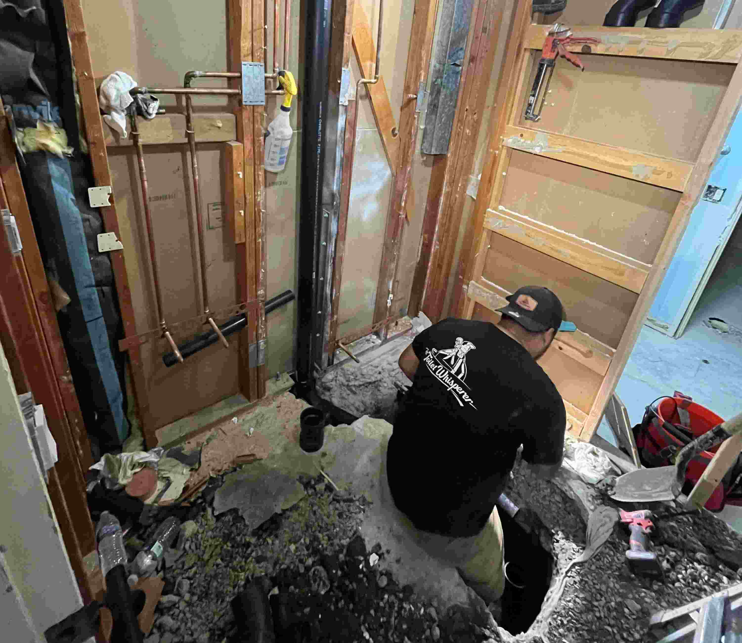 Hydrojetting drain cleaning service